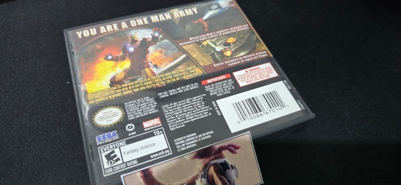 Kaset Original NDS Iron Man Reg 1 USA Fullset Rare