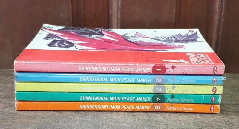 Komik Shinsengumi Imon 1-5 End+ Peace Maker Kurogane 1-5 End + I Love You 1-6 Tamat.Chandra Sun Arya