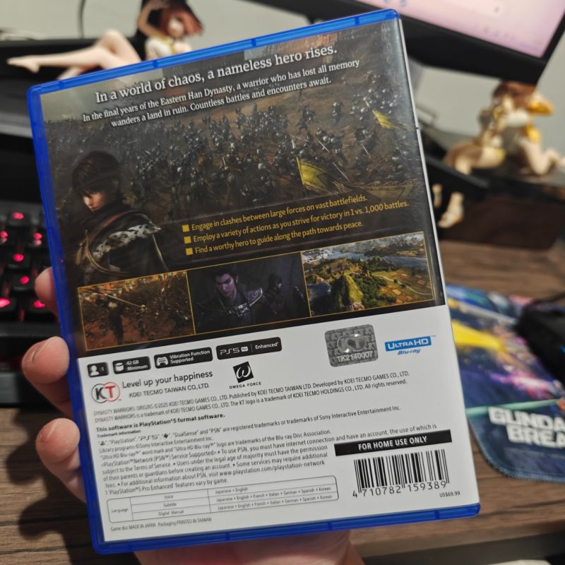 PS5 Game Dynasty Warriors Origins