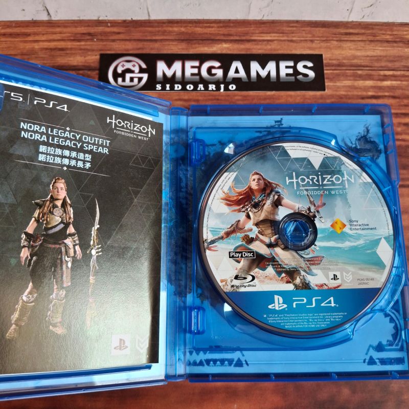 Kaset BD PS4 Horizon Forbidden West - Second/Bekas