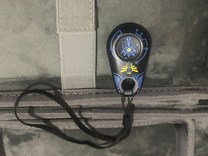 IINE Storage Bag For Joypad Joycon zelda TOTK Switch 1 + amiibolink zelda BOTW + Amiibo card