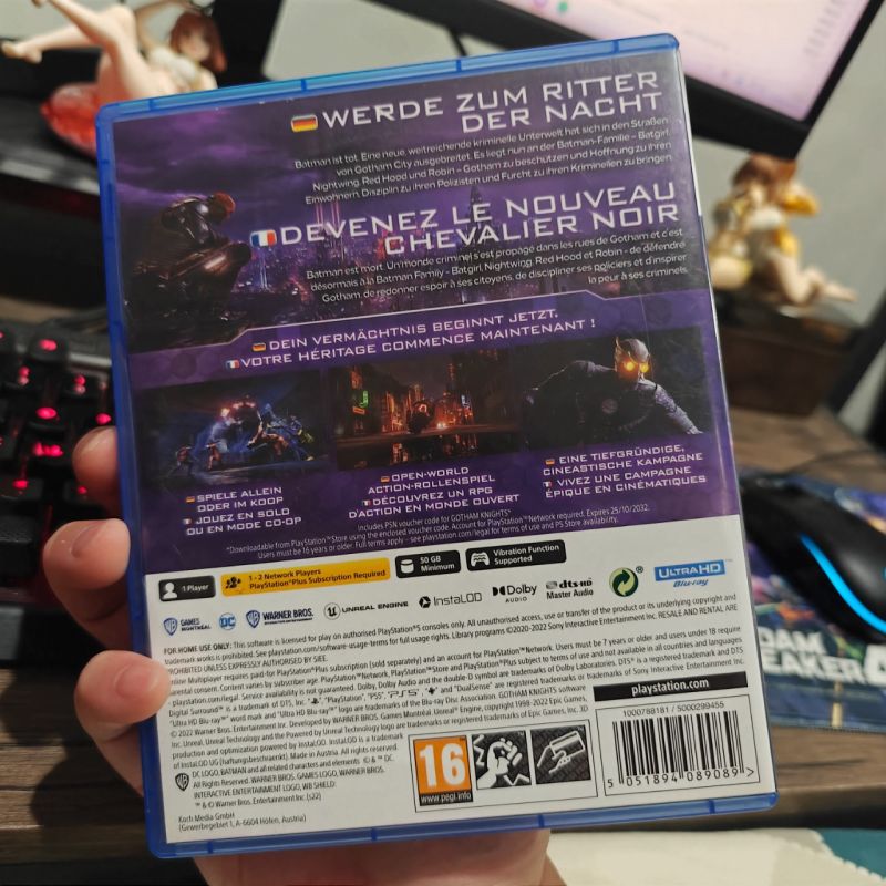 HYBRID AUCTION PS5 Game Gotham Knights