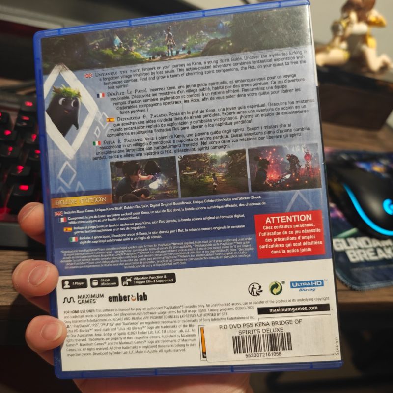 HYBRID AUCTION PS5 Game Kena Bridge of Spirits