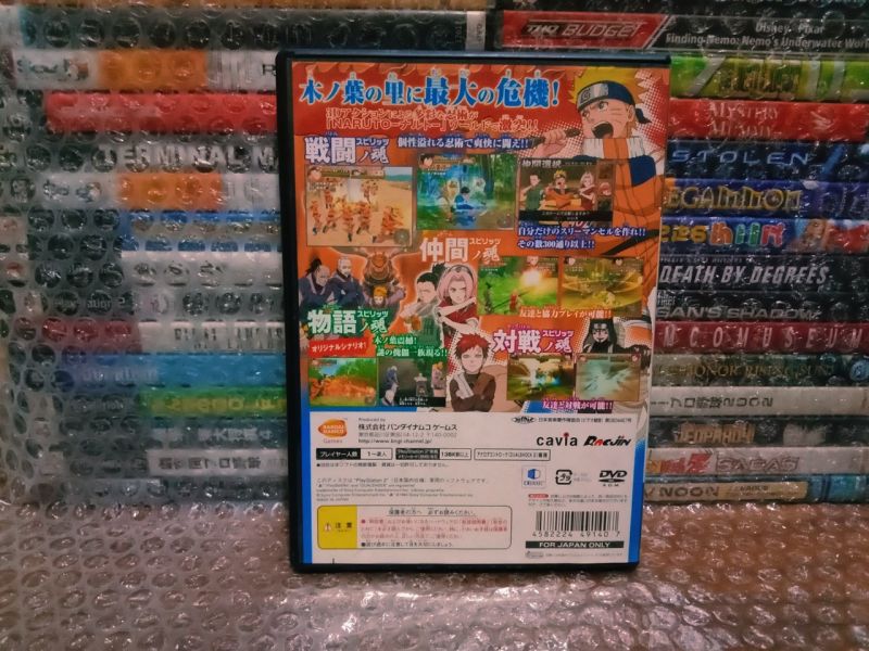 Game PS2 Original Naruto Konoha Spirits JP