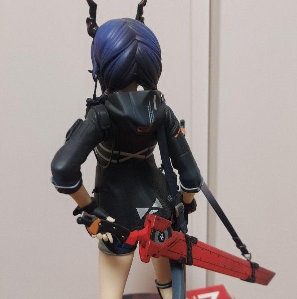Scale Figure PVC 1/7 Original Chen Arknights With Keychain Bonus