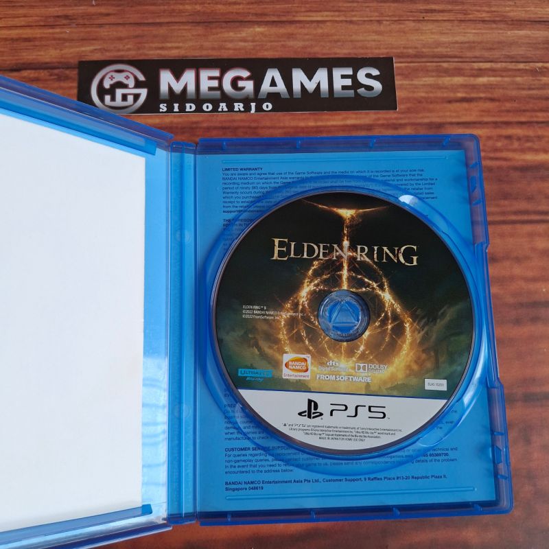 Kaset BD PS5 Elden Ring - Second/bekas
