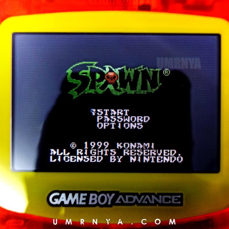 Kaset Gameboy Spawn Nintendo Game boy Color GBC GBA SP Cartridge