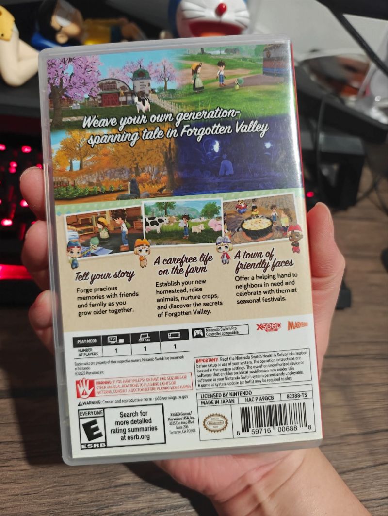 Nintendo Switch Game Story of Seasons A Wonderful Life