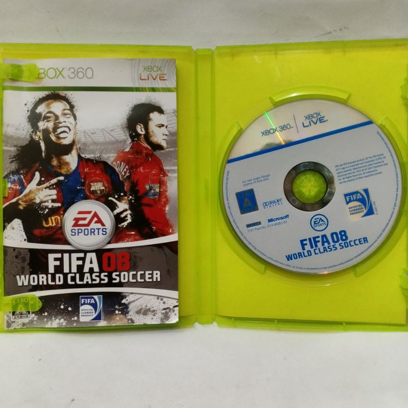 Xbox 360 - FIFA 08 NTSC-J Japan Original