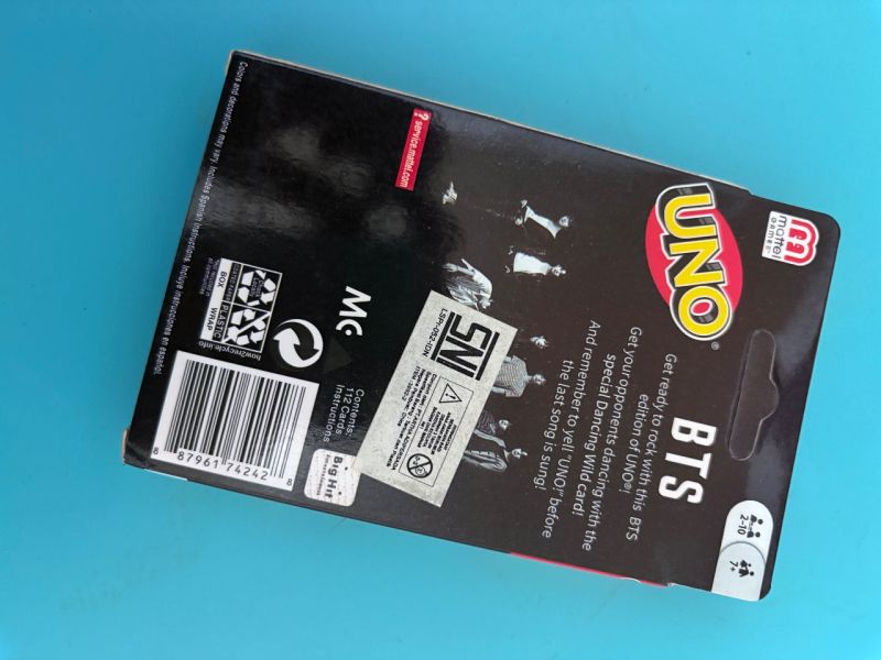 KARTU UNO BTS MASIH SEGEL