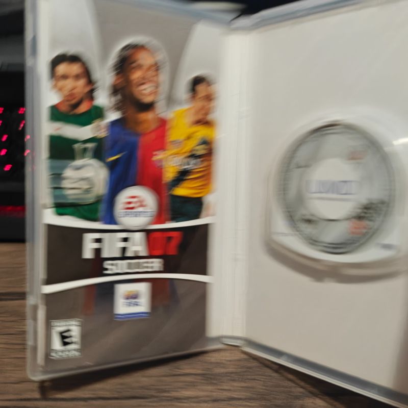 PSP Game Fifa 07 Soccer