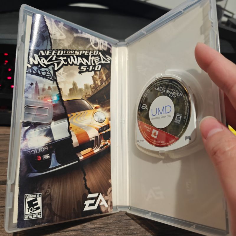 PSP Game Need For Speed Most Wanted