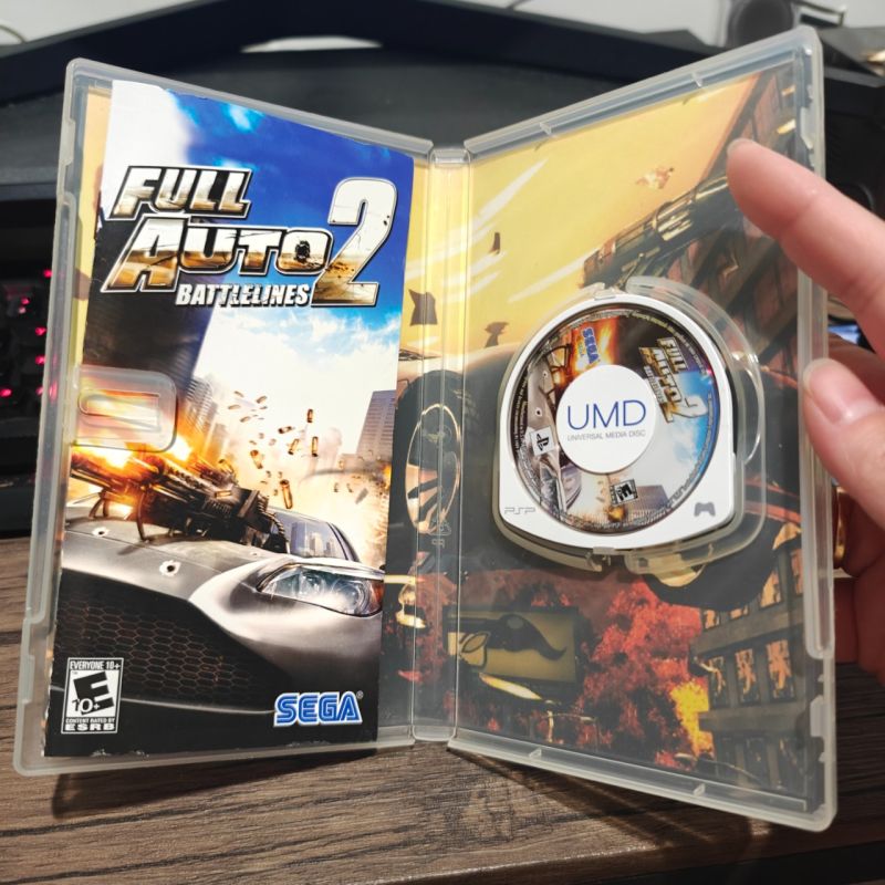 PSP Game Full Auto 2 Battlelines