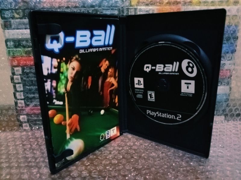 Game PS2 Original Q Ball Billiards Master US