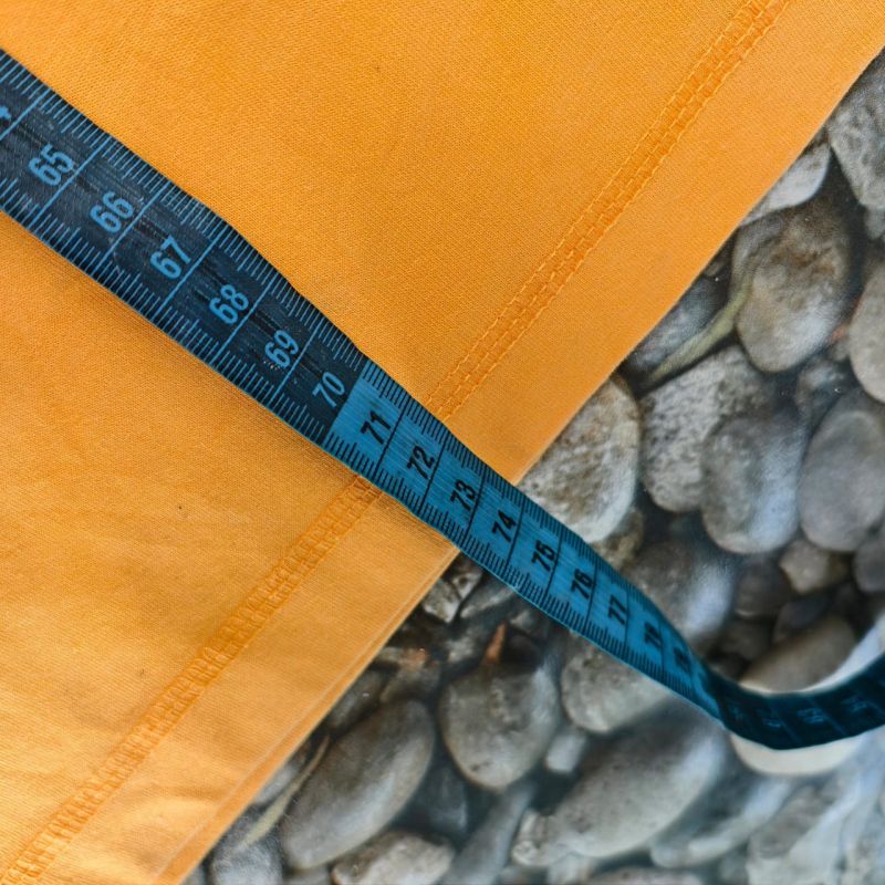 Kaos H&M Oversized Fit XXL – Mustard