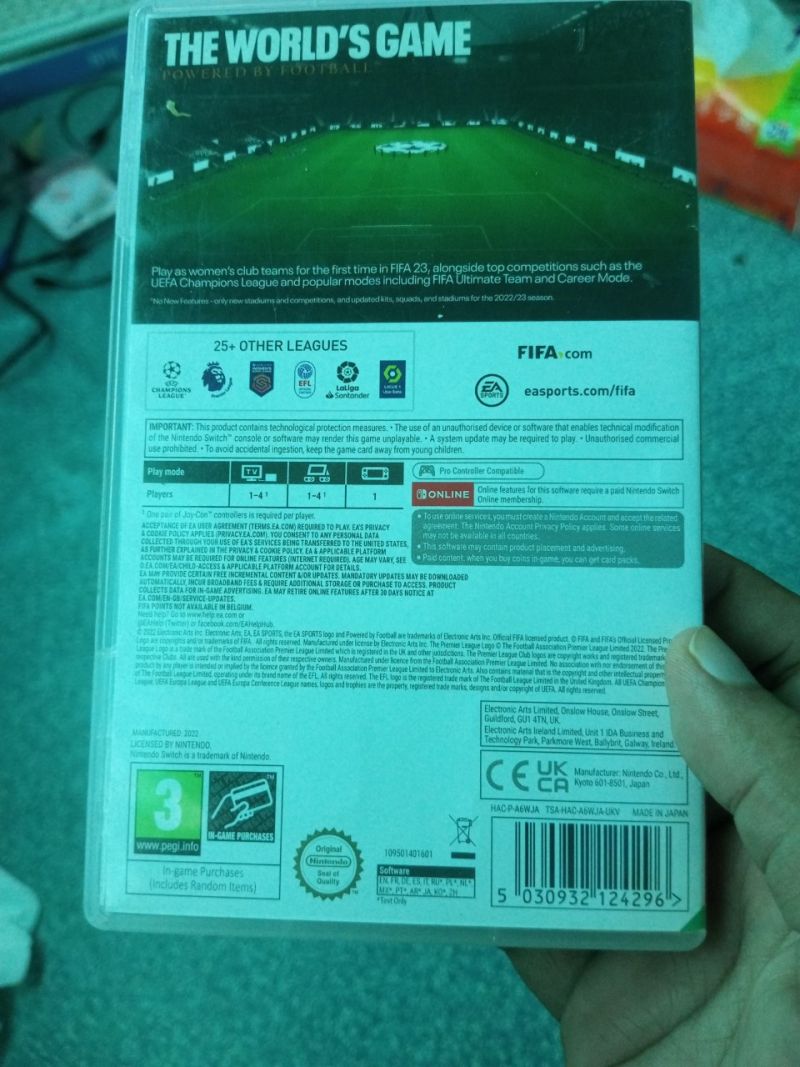 fifa 2023 legacy switch bekas ok