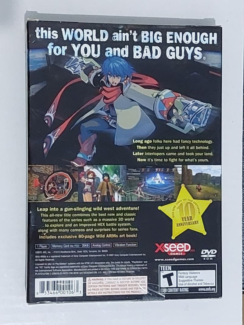 Wild Arms 5 10th Anniversary PlayStation 2 (Region 1 / US)