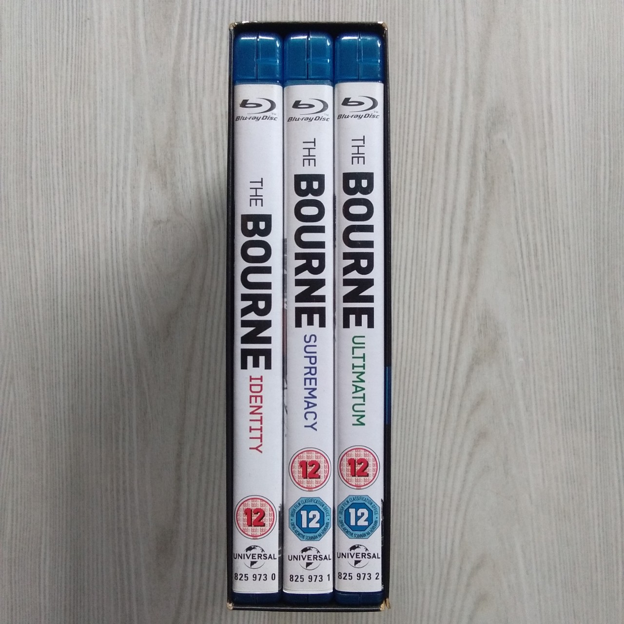 Boxset Bluray Movie Original THE ULTIMATE BOURNE COLLECTION (2002-2007)