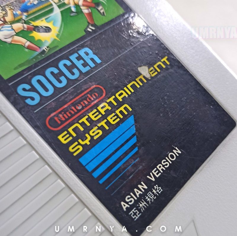 Kaset Game Soccer Cartridge NES Nintendo Entertainment System Socer Games Famicom