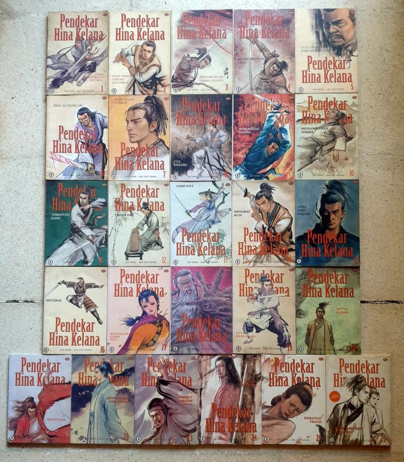 Komik Legend Of The Condor Heroes+Return Condor Heroes+Hina Kelana Tamat Semua. Lukman Ariwibowo