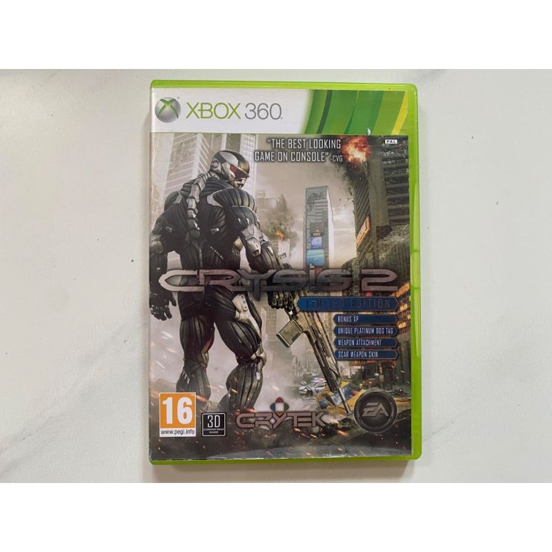 Xbox 360 Crysis 2 Limited Edition Original CD DVD BD Region PAL