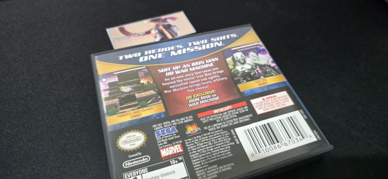 Kaset Original NDS Iron Man Reg 2 USA Fullset Rare