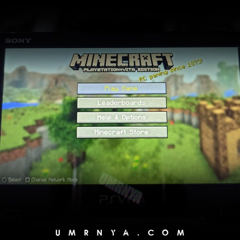 Kaset Psvita Minecraft Edition Cartridge Game PS vita Playstation