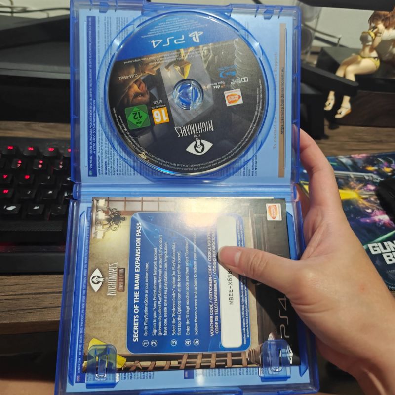 HYBRID AUCTION PS4 Game Little Nightmares