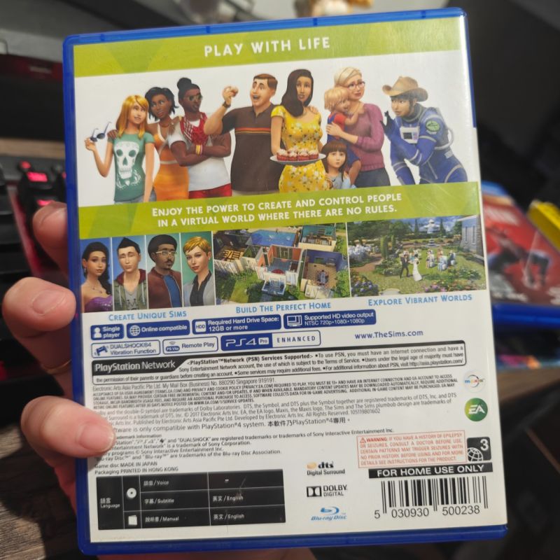 PS4 Game The Sims 4