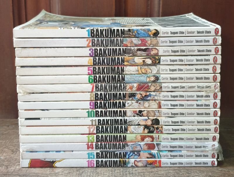 Komik Bakuman 1-16. Lukman Ariwibowo