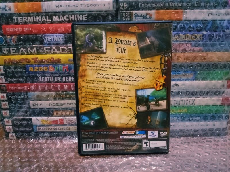 Game PS2 Original Pirates Legend of Black Buccaneer US