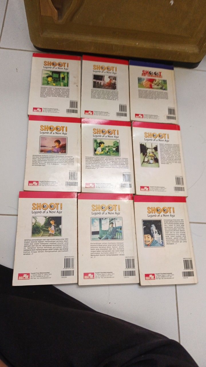 Khusus pemenang lelang Komik shoot! Legend of a new age (ada 9 seri tidak urut) - Oky Dewantara