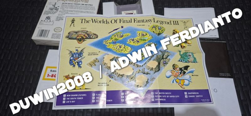 Nintendo GB Game Boy - Final Fantasy Legend 3