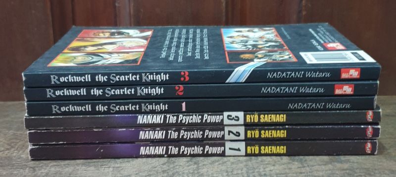 Komik SET Rockwell+Nanaki Tamat Semua. Total 6 buku. Yoza Anshori