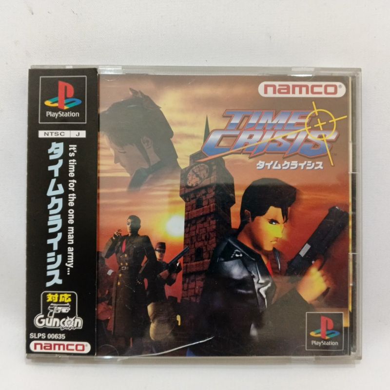 Game PS1 Time Crisis NTSC-J Japan Original