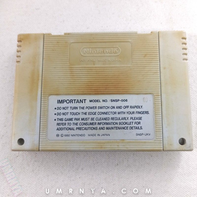 Kaset Game SNES Supper Soccer Bola Pes Super Nintendo Entertainment System Cartridge Game