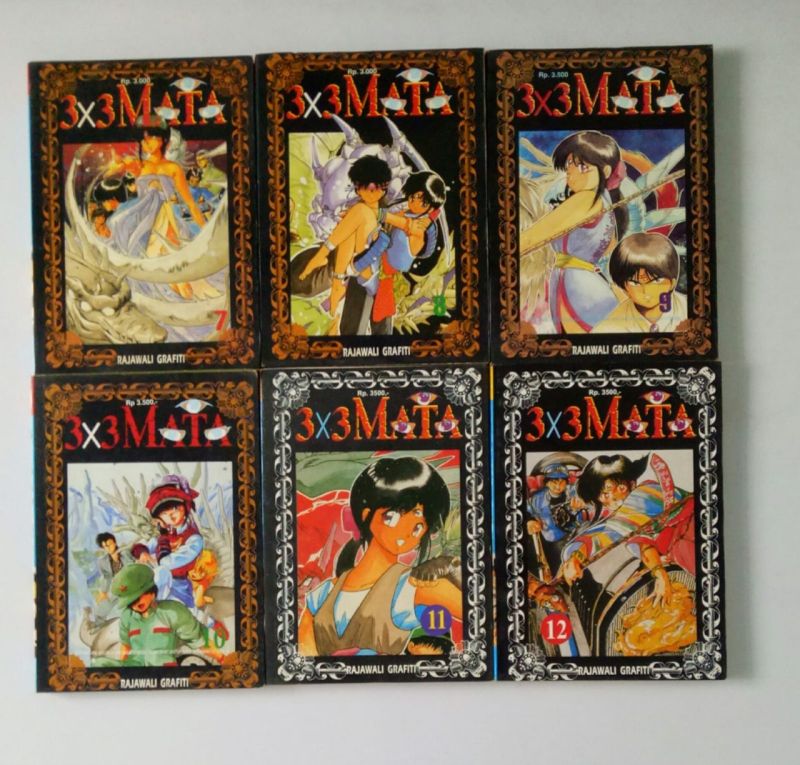 Komik 3 x 3 Mata Rajawali Grafiti 1-14