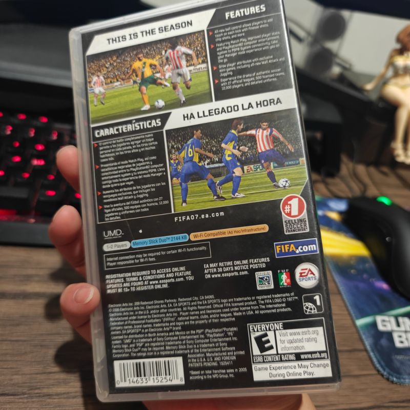 PSP Game Fifa 07 Soccer