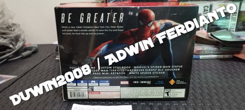 PS4 Playstation 4 - Marvel's Spider-Man - Collector's Edition