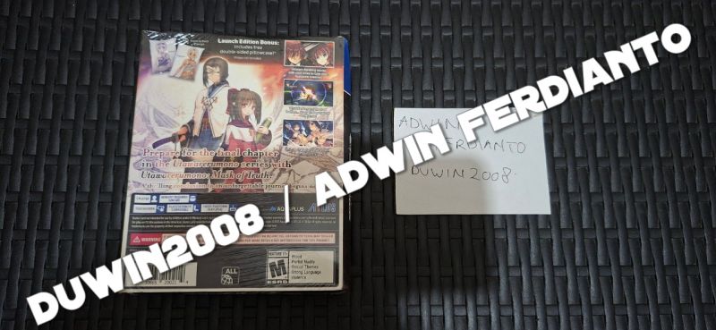 Playstation Vita - Utawarerumono Mask Of Truth - Launch Limited Edition