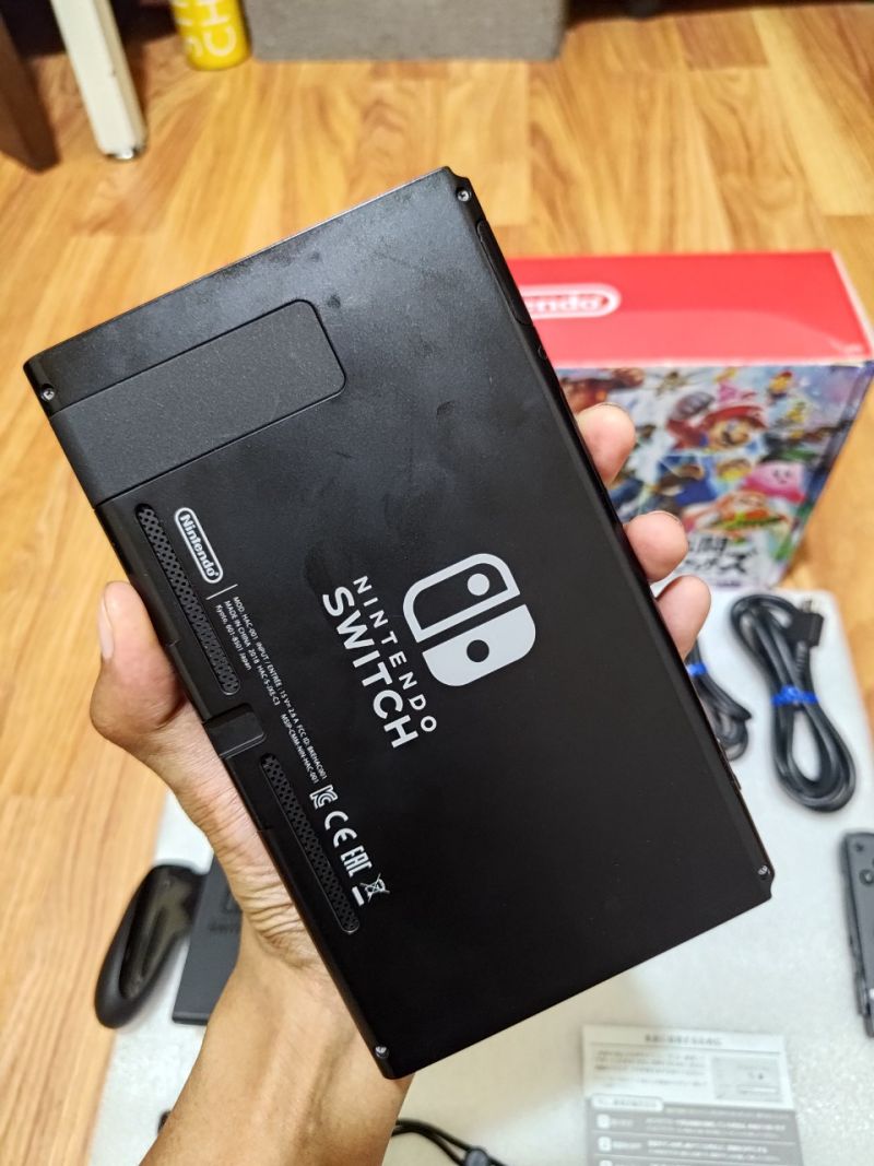 Nintendo Switch Super Smash Bros. Ultimate Limited Edition console OFW [Fullset] RARE ITEM!!