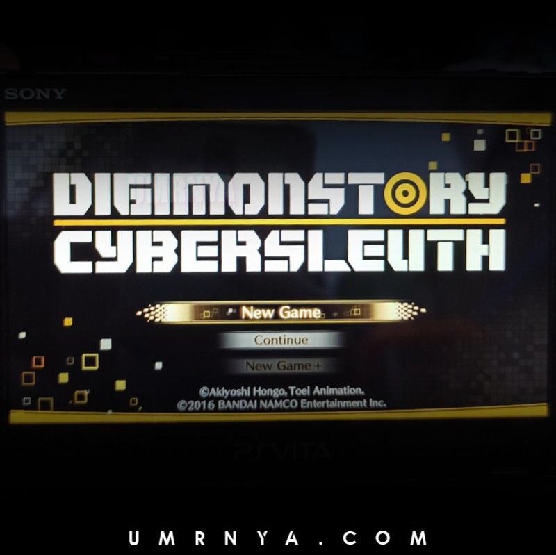 Kaset PS Vita Digimon Story Cyber Sleuth PsVita Games Cartridge Digivice Playstation Cartridge