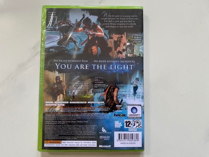 NEW SEALED Xbox 360 Prince of Persia Classic CD DVD BD Ori Region PAL Original Kaset New Segel