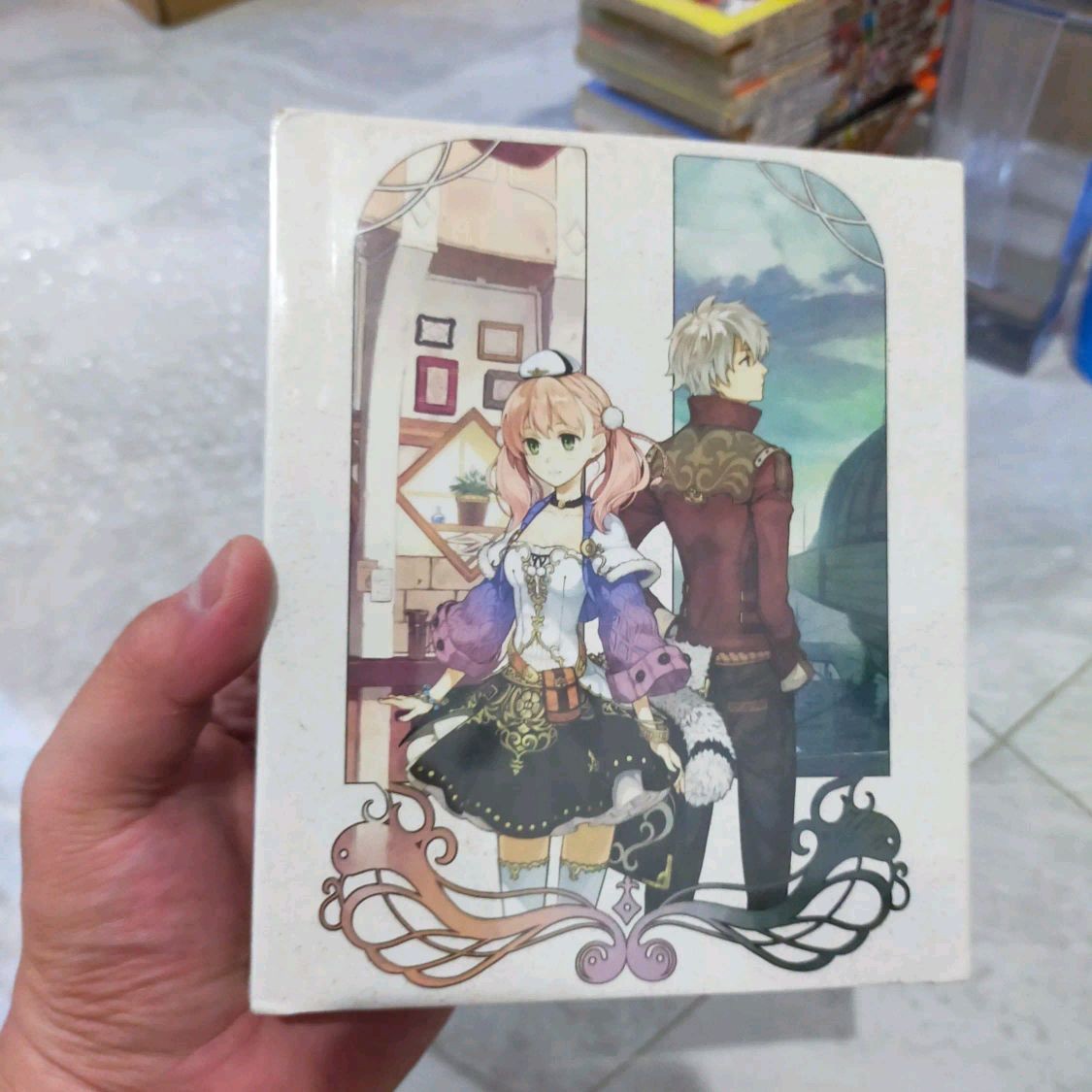 ps vita atelier escha & logy plus alchemists of the dusk sky - limited edition