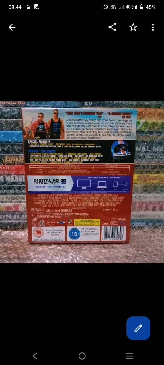 Blu-Ray Movie Original 22 Jump Street