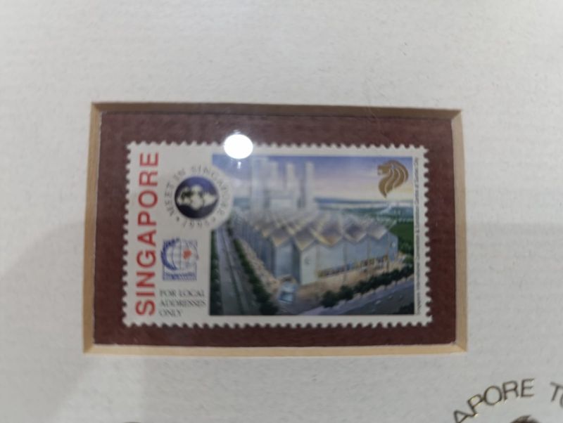 Figure Perangko Singapore edisi khusus tahun 1995 (Emanuel Adhit)