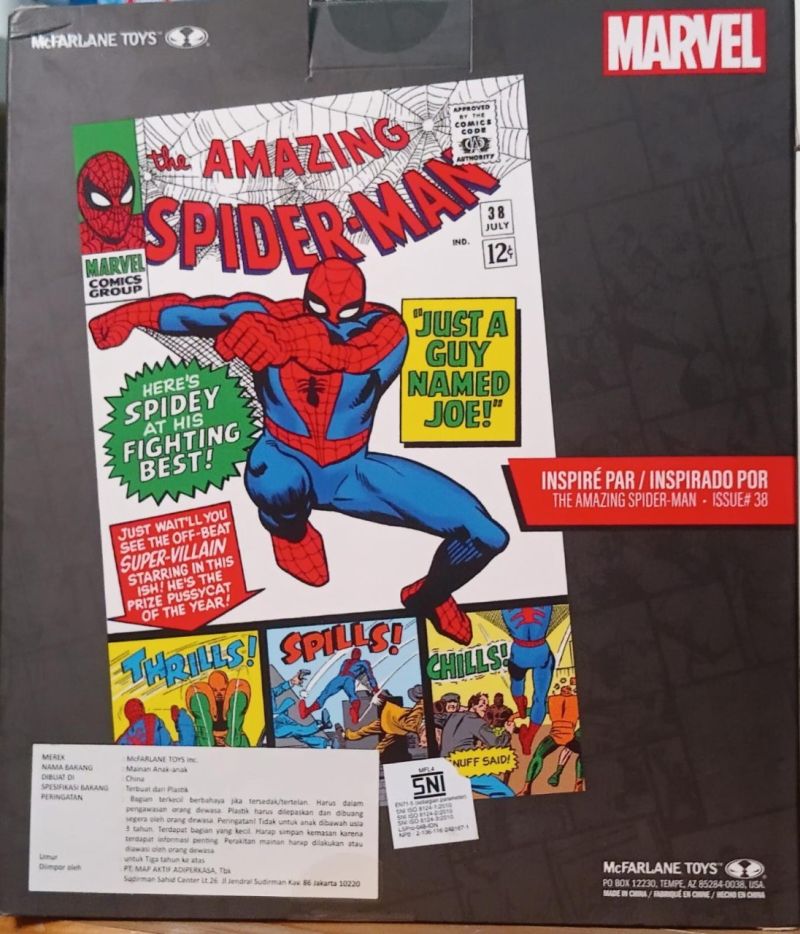 McFarlane Toys Marvel Spider-Man Figure - Inspired by The Amazing Spider-Man