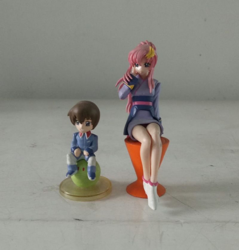 Gundam seed character Kira dan Lacus Bandai