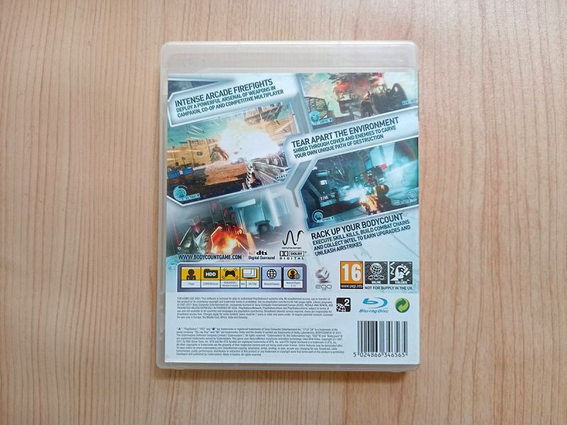 Game/BD PS3 - Bodycount (FAF)