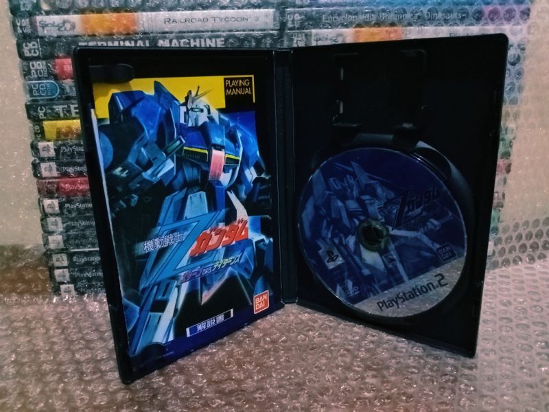 Game PS2 Original Mobile Suit Z Gundam Aeug VS Titans JP